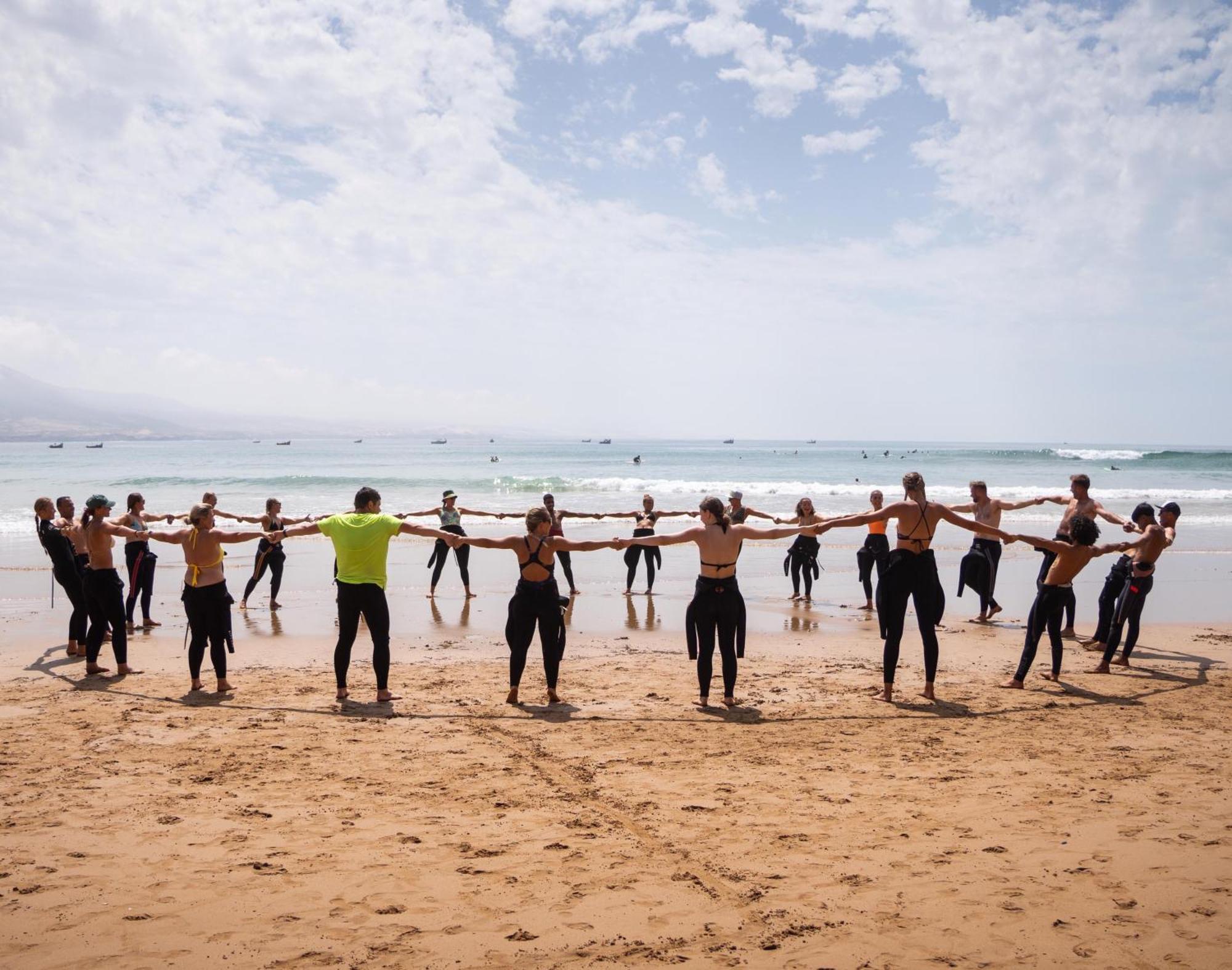 Хостел Mamo Surf Morocco Tamraght Екстер'єр фото
